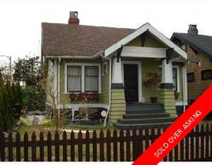 Grandview / Commercial Drive House for sale:  5 bedroom 2,232 sq.ft. (Listed 2008-05-02)